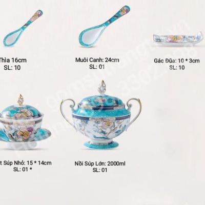 BỘ BÁT ĂN CAO CẤP DÀNH CHO 10 NGƯỜI